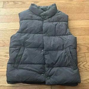 [Y4-5]Zara  Kids Winter Puffer Vest Snap Button